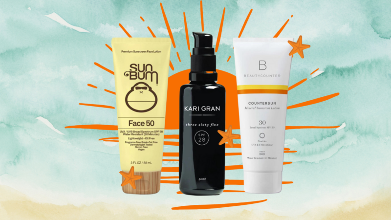 Three Sunscreens