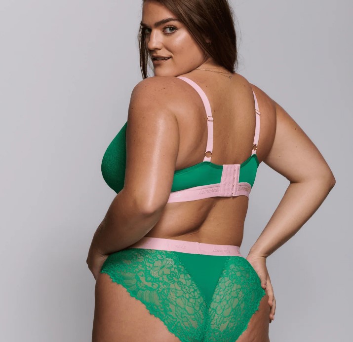 Girl Wear High-waisted Underwear