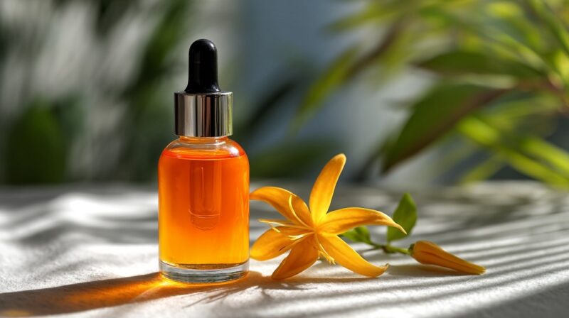 Orange and Ylang-Ylang Oils