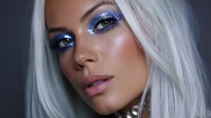 Read more about the article Y3K Beauty – How to Master the 2026 Cyber-Chic Chrome Makeup Look